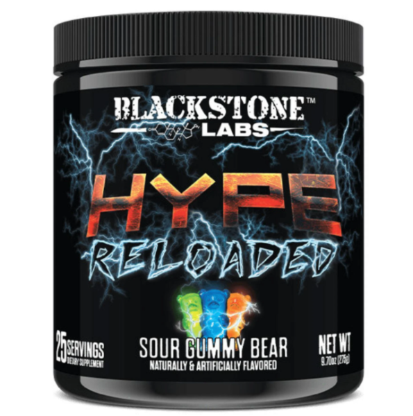Blackstone Labs HYPE RELOADED 275 grams (Кислые мишки)