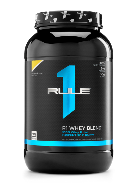 Rule1 Whey Blend 896 grams (Замороженный банан)
