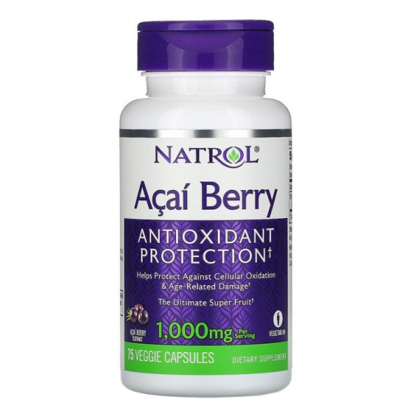 Natrol AcaiBerry 1000 mg 75 capsules