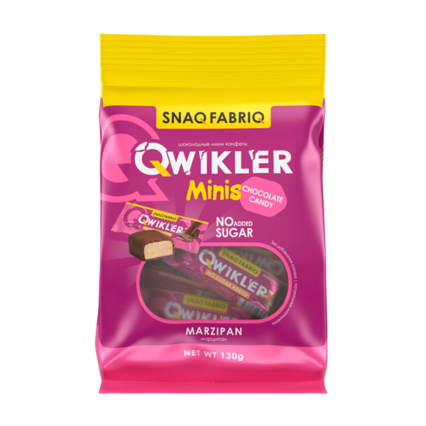 Snaq Fabriq Батончики Qwikler Minis 130 грамм (Марципановый)