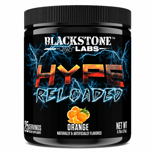 Blackstone Labs Предтренировочный комплекс HYPE RELOADED 275 грамм (Апельсин)