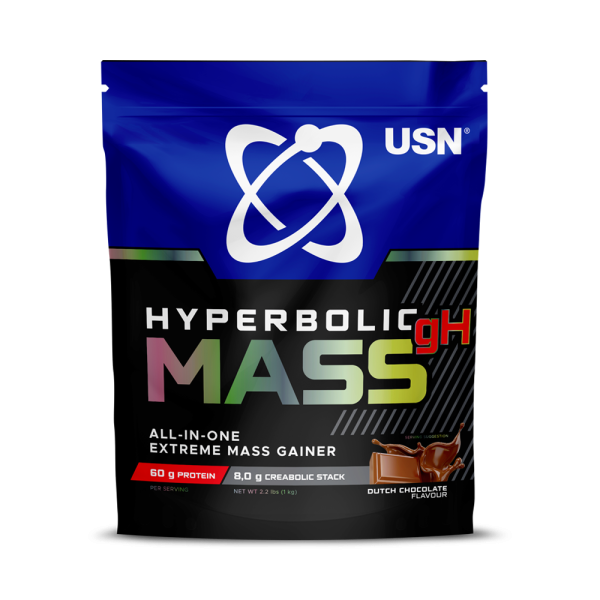 USN Гейнер Hyperbolic Mass 1000 грамм (Шоколад)