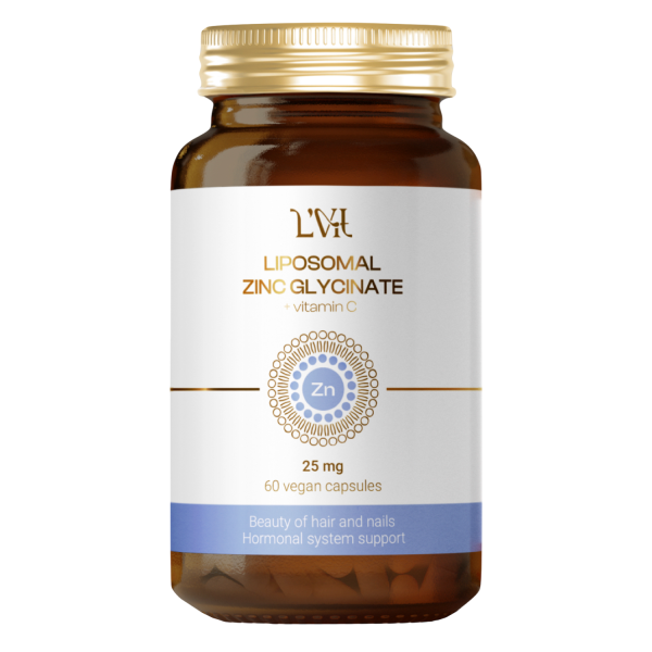 Liposomal Vitamins Цинк + Витамин С Липосомальный 60 вег капсул
