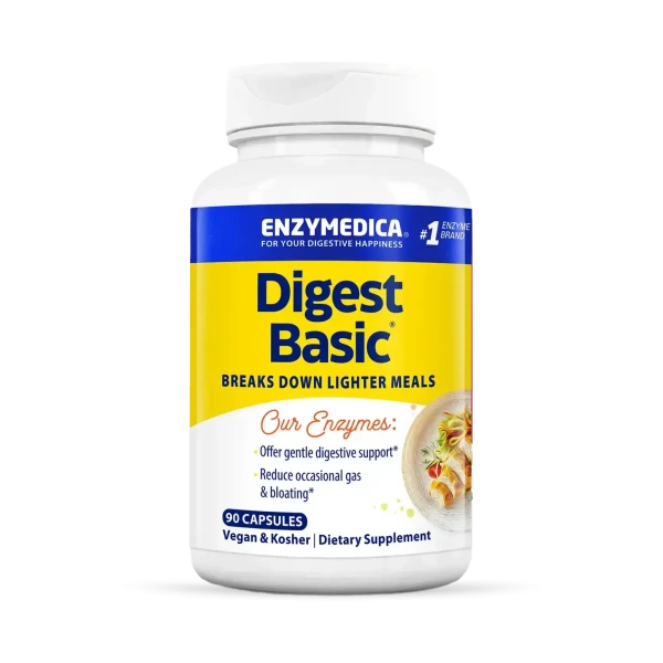 Enzymedica Ферменты для пищеварения Digest Basic 90 капсул