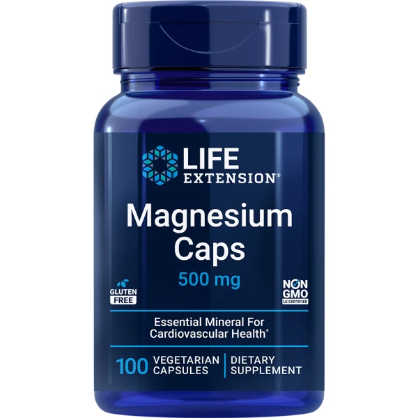 Life Extension Магний в Капсулах 500 мг 100 вег капсул