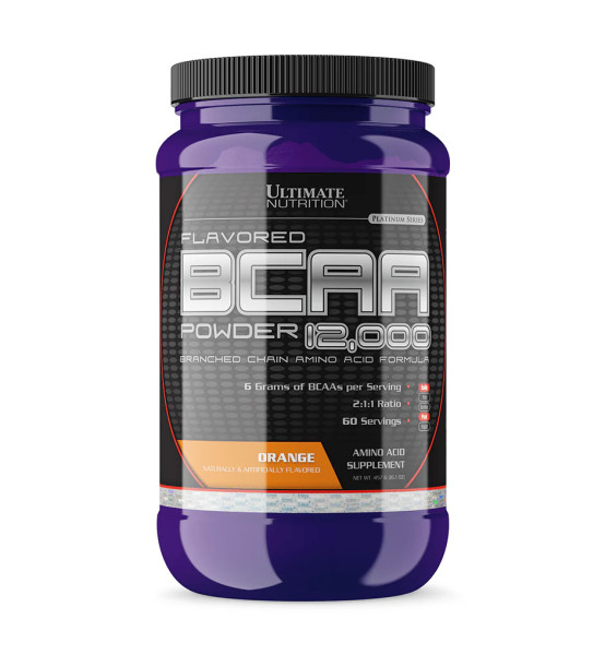 Ultimate Nutrition BCAA 12000 457 grams (Апельсин)
