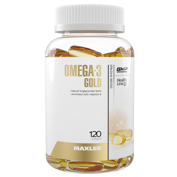 Maxler Omega-3 Gold 120 softgels