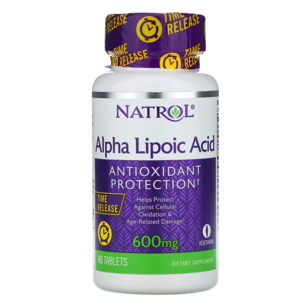 Natrol Alpha Lipoic Acid 600 mg 45 tablets