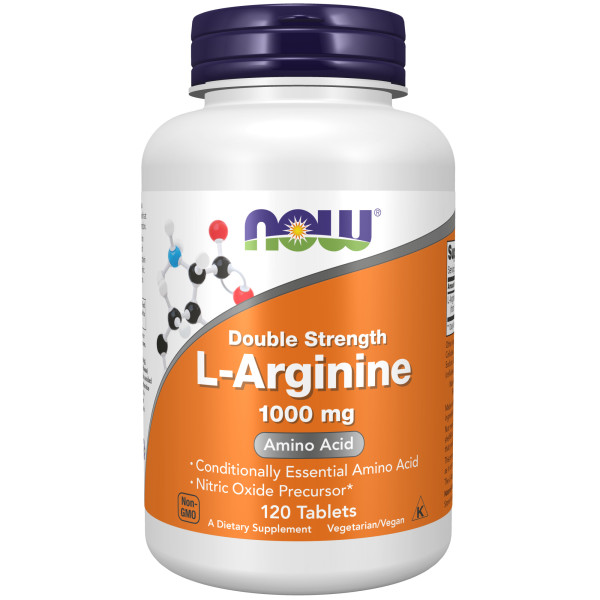NOW L-Arginine 1000 mg 120 tablets