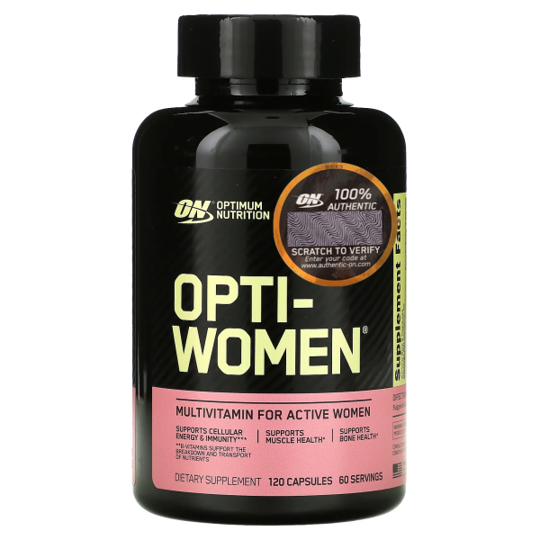 Optimum Nutrition Opti-Women 120 capsules Срок 30.10.2025