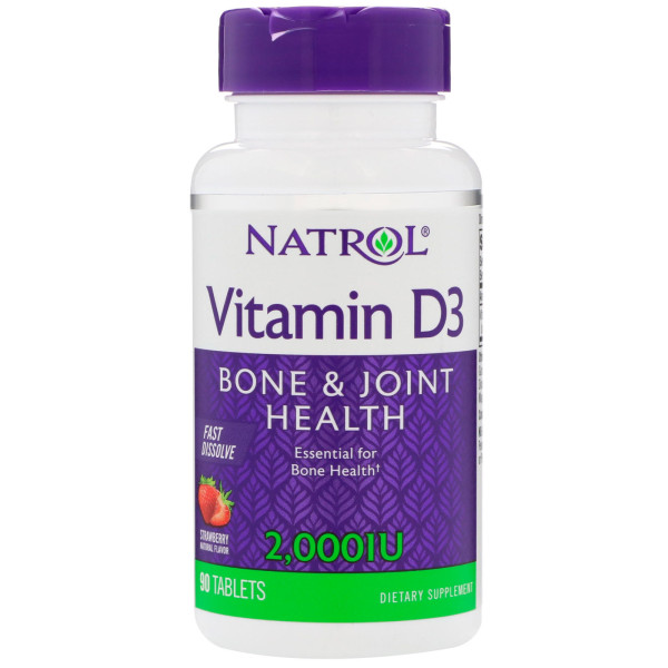 Natrol Vitamin D3 2000 ME 90 tablets