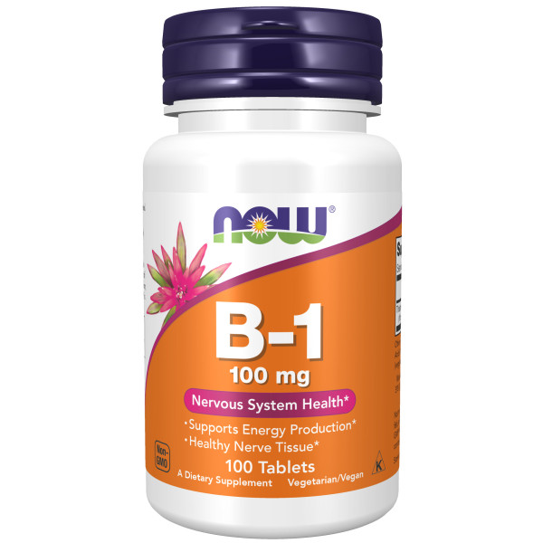 NOW B-1 100 mg 100 tablets