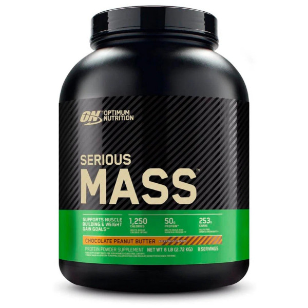 Optimum Nutrition Serious Mass 2720 grams (Шоколад - арахисовая паста)
