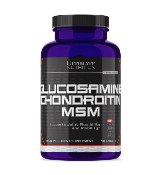 Ultimate Nutrition Glucosamine & Chondroitin & MSM 90 tablets