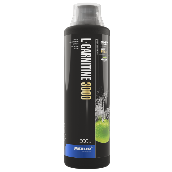 Maxler L-Carnitine 500 ml (Зеленое яблоко)