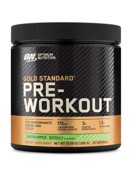 Optimum Nutrition PRE - Workout 300 grams (Зеленое яблоко)