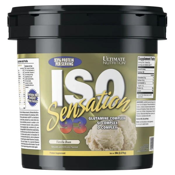 Ultimate Nutrition Iso Sensation 2275 grams (Стручковый ваниль)