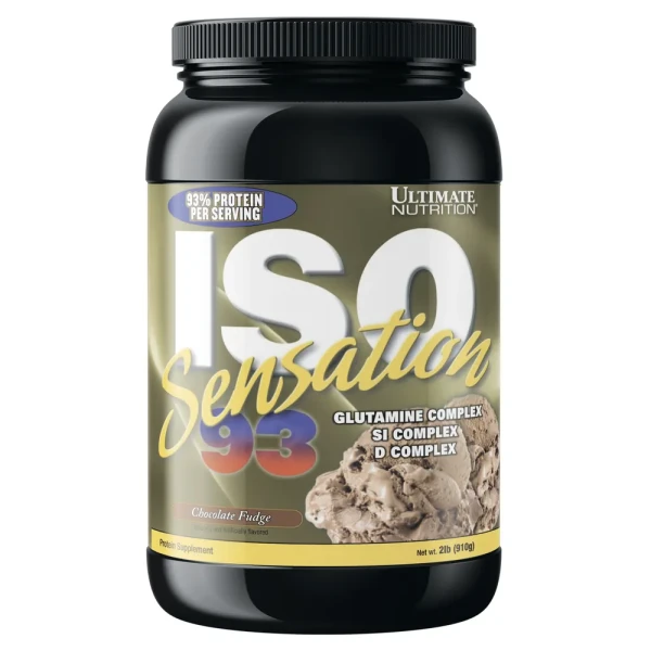 Ultimate Nutrition Iso Sensation 910 grams (Шоколадная помадка)