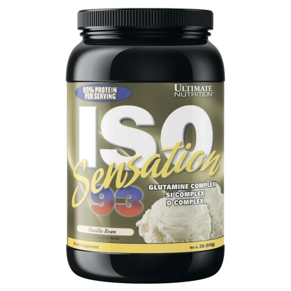 Ultimate Nutrition Iso Sensation 910 grams (Стручковая ваниль)