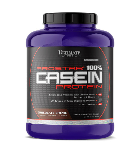 Ultimate Nutrition Prostar Casein 2270 grams (Шоколадный крем)