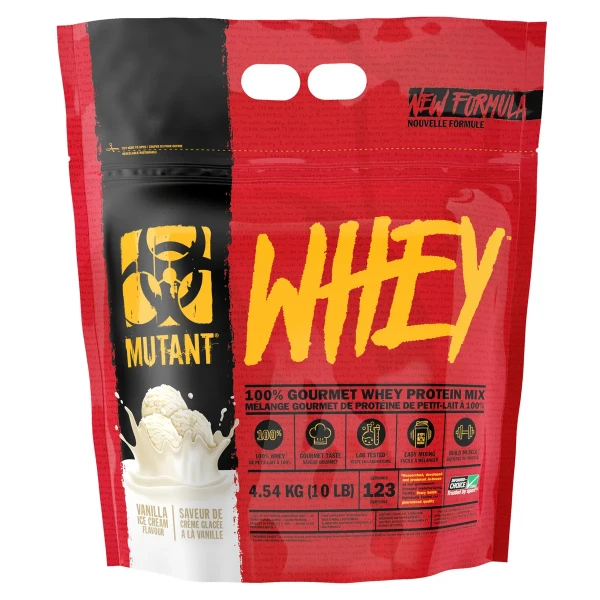 Mutant Whey 4540 grams (Ванильное мороженое)