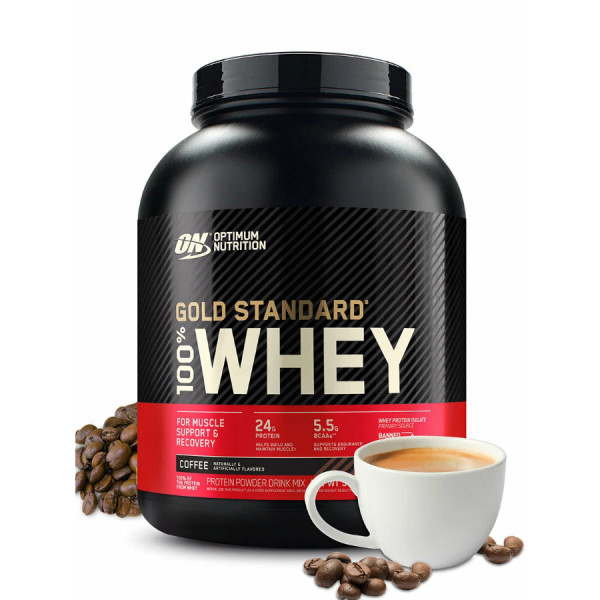 Optimum Nutrition Whey Protein Gold Standart 2270 grams (Кофе)
