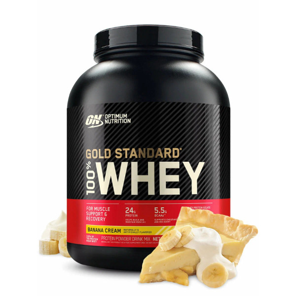 Optimum Nutrition Whey Protein Gold Standart 2270 grams (Банановый крем)