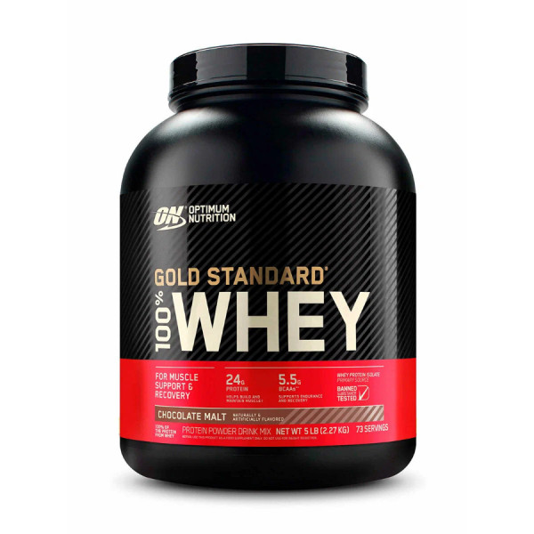 Optimum Nutrition Whey Protein Gold Standart 2270 grams (Шоколадный солод)