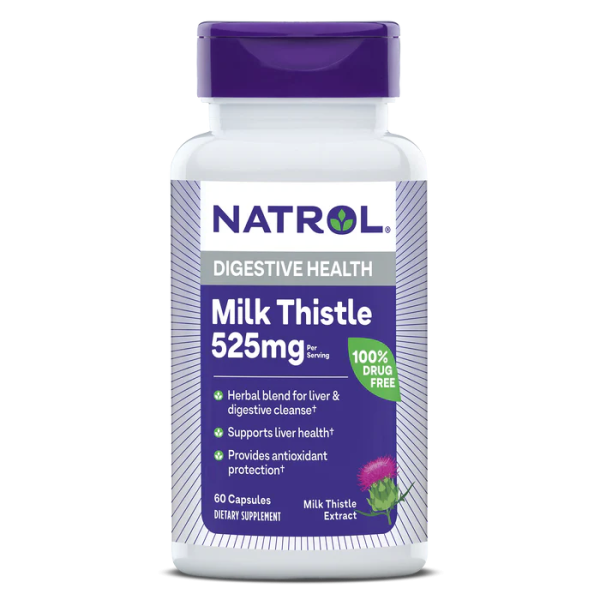 Natrol Milk Thistle 525 mg 60 capsules