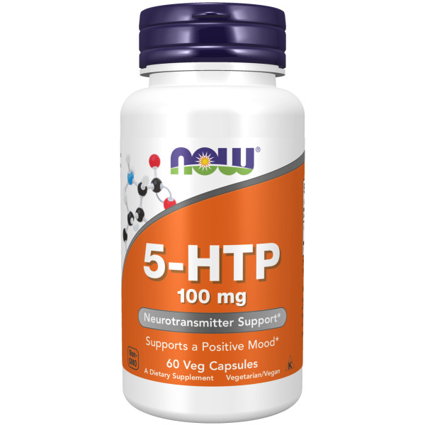 NOW 5-HTP 100 mg 60 veg capsules