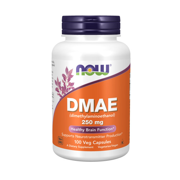 NOW DMAE 250 mg 100 veg capsules