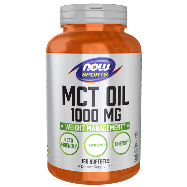 NOW MCT Oil 1000 mg 150 softgels