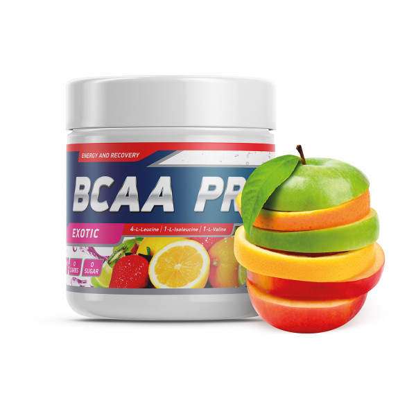 Geneticlab BCAA Pro 4:1:1 250 grams (Фруктовый пунш)