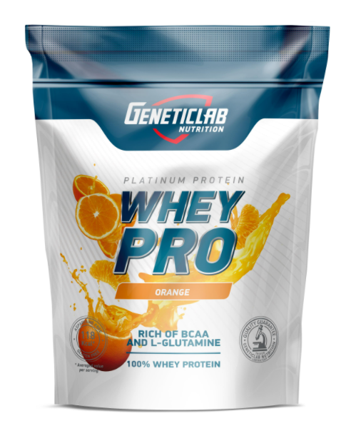 Geneticlab Whey Pro 1000 grams (Апельсин)