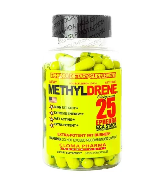 Cloma Pharma Methyldrene 100 capsules