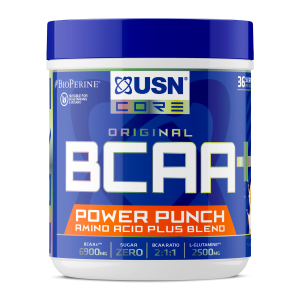 USN BCAA+ Power Punch 400 grams (Мандарин)