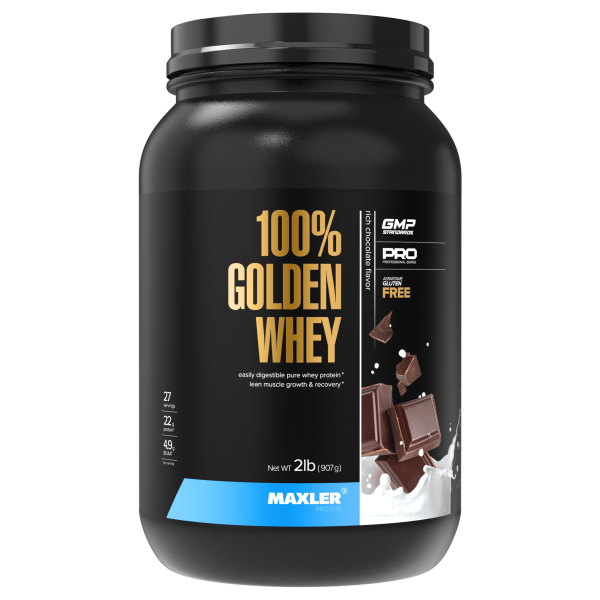 Maxler Golden Whey 908 grams (Шоколад)
