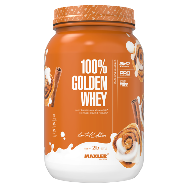 Maxler Golden Whey 908 grams (Корица хорошая)