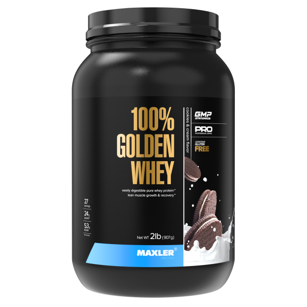 Maxler Golden Whey 908 grams (Печенье крем)