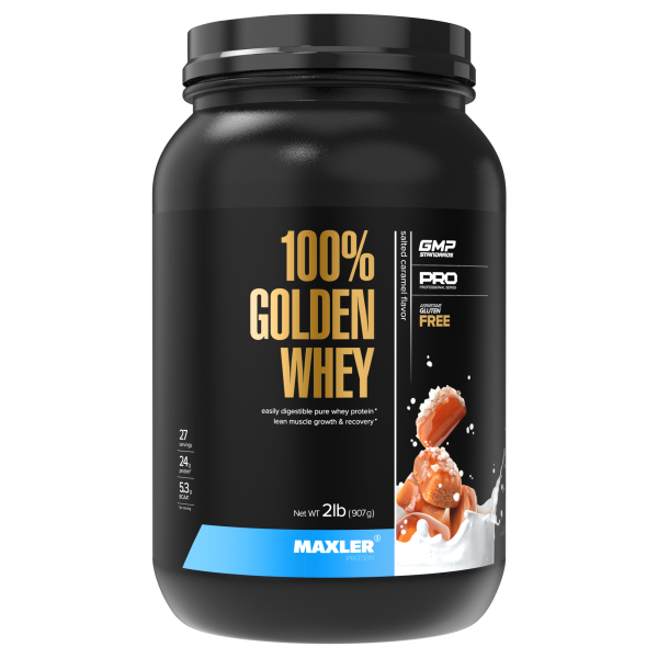 Maxler Golden Whey 908 grams (Соленая карамель)
