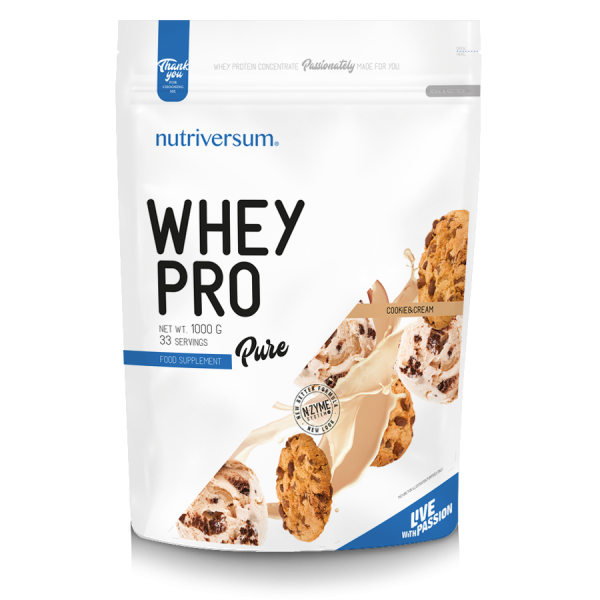 Nutriversum Whey Pro 1000 grams (Темное печенье)
