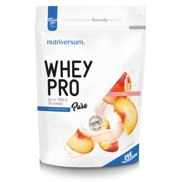 Nutriversum Whey Pro 1000 grams (Персик)