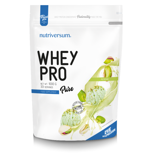 Nutriversum Whey Pro 1000 grams (Фисташки )