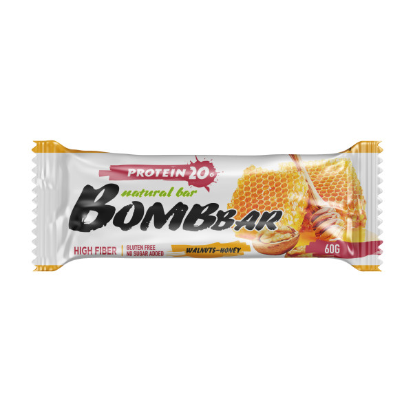 Bombbar Протеиновый батончик 60 grams (Грецкий орех с медом)