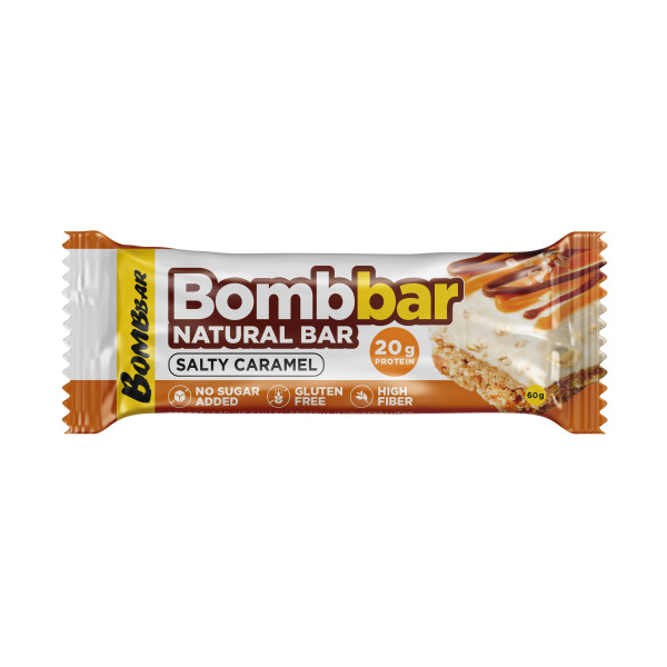 Bombbar Протеиновый батончик 60 grams (Соленая карамель)