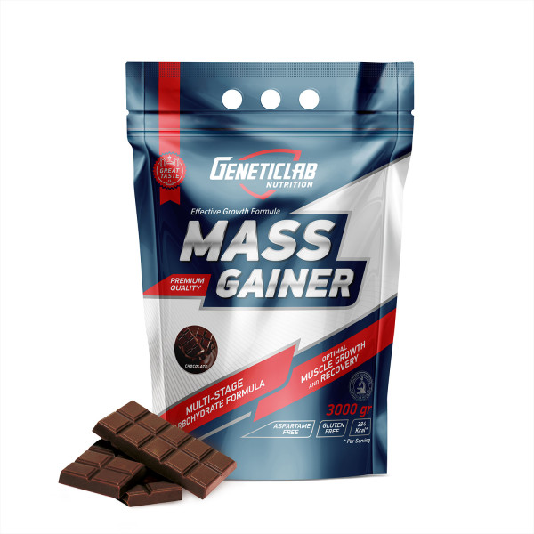 Geneticlab Mass Gainer 3000 grams (Шоколад)