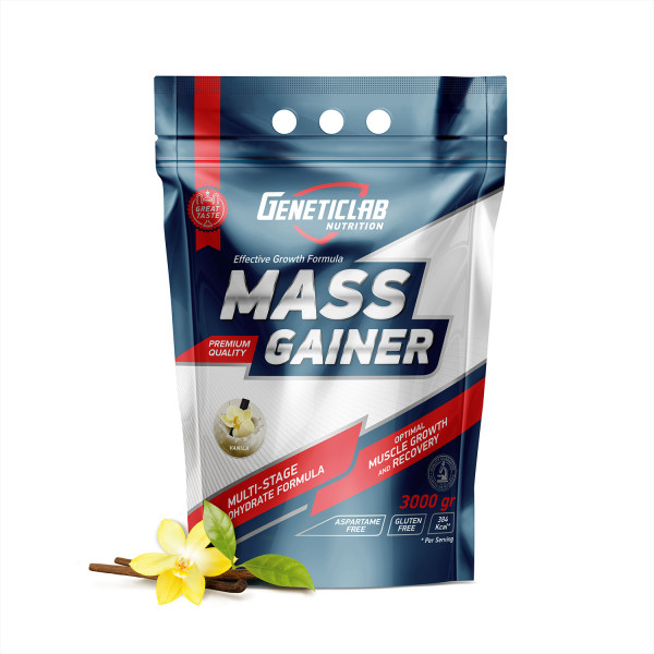 Geneticlab Mass Gainer 3000 grams (Ваниль)