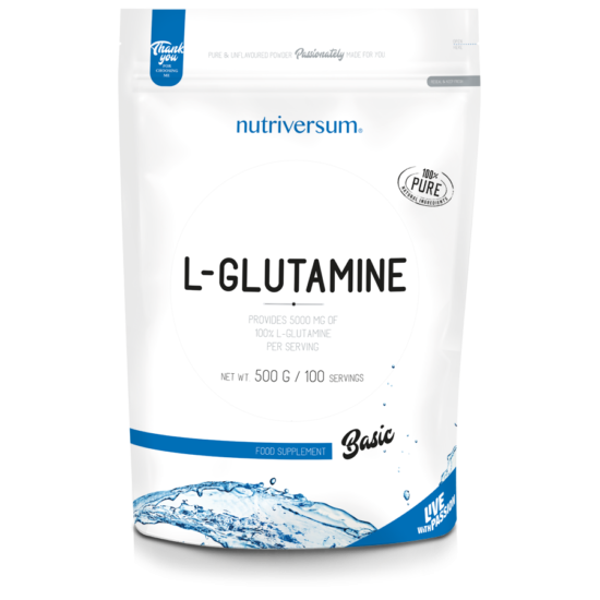 Nutriversum L-Glutamine 500 grams