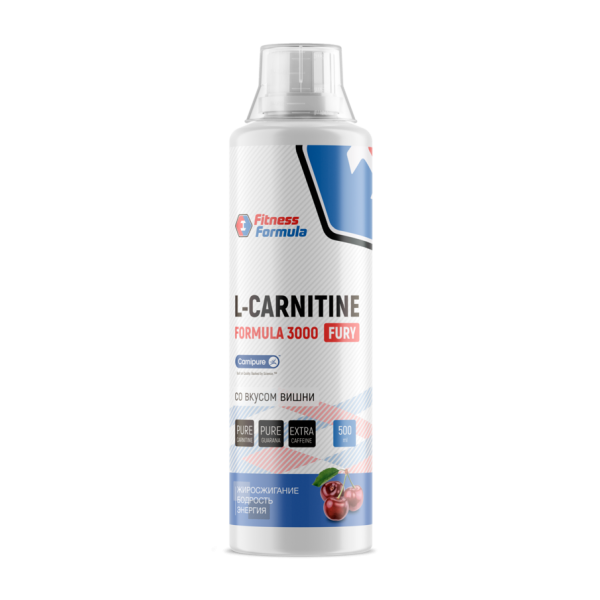 Fitness Formula L-Carnitine Fury 500 ml (Вишня )