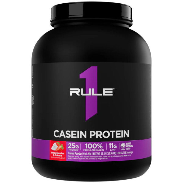 Rule1 Casein 1870 grams (Клубника со сливками)